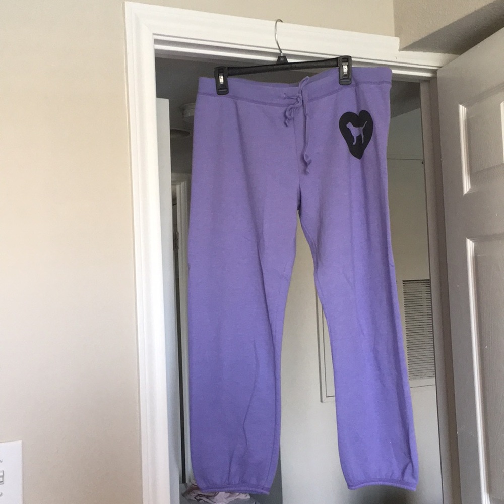 PINK capri sweatpants